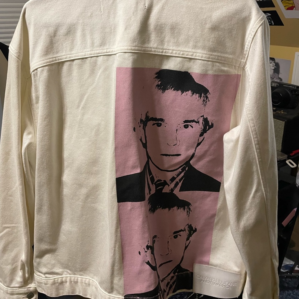 CK x Andy Warhol Denim Jacket